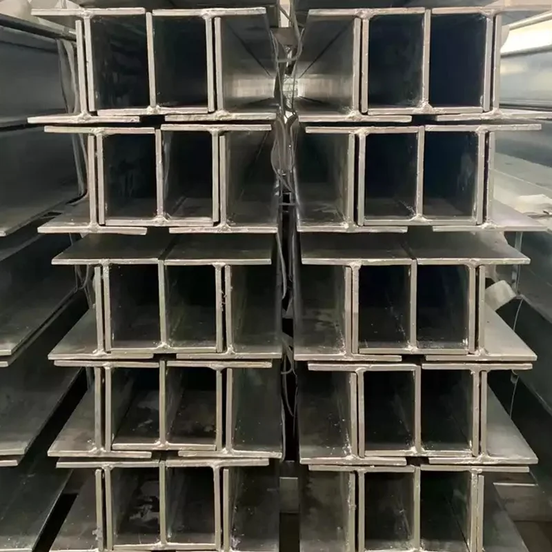 High strength steel h beam used in construction 100X100 and others sizes steel beams export to Afraic