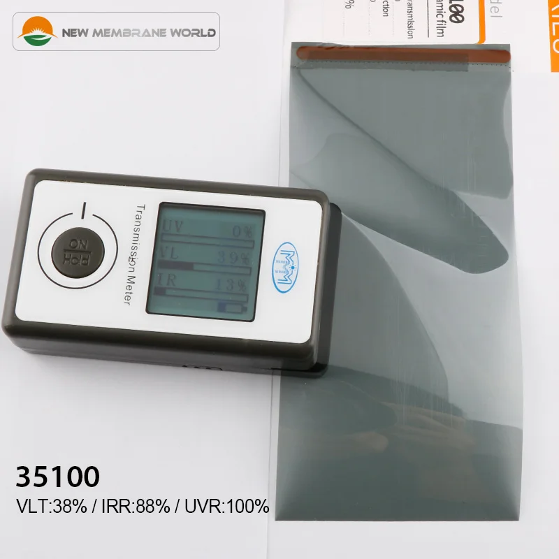 35%VLT UV400 anti scratch car window dyed film glue film window tint film solar tint