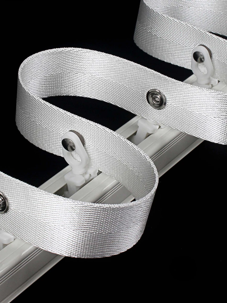 New Trend Clear Drapery Aluminium Alloy Ripple Fold Track S Shape Track