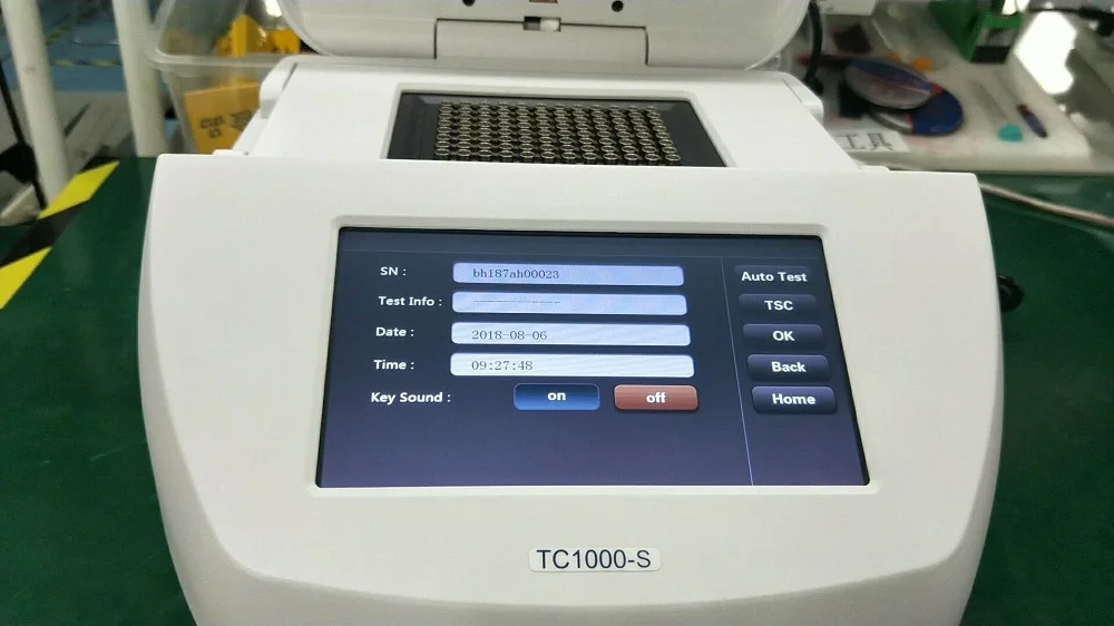 lab thermal cycler analyzer suppliers automated pcr real time thermal  cycler (pcr) gradient 32 well with cheap price tc1000g