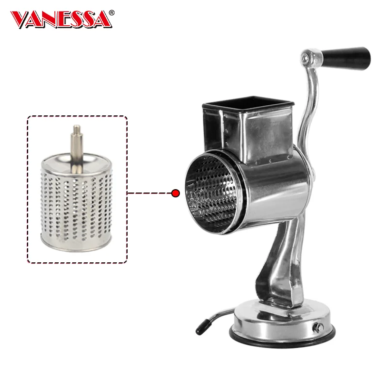 Manual  stainless steel nut grinder  rotary food chopper