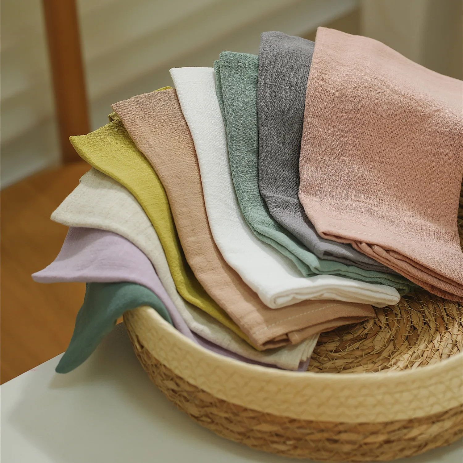serving linen napkins tissue table napkins for wedding decoration hotel restaurant banquet