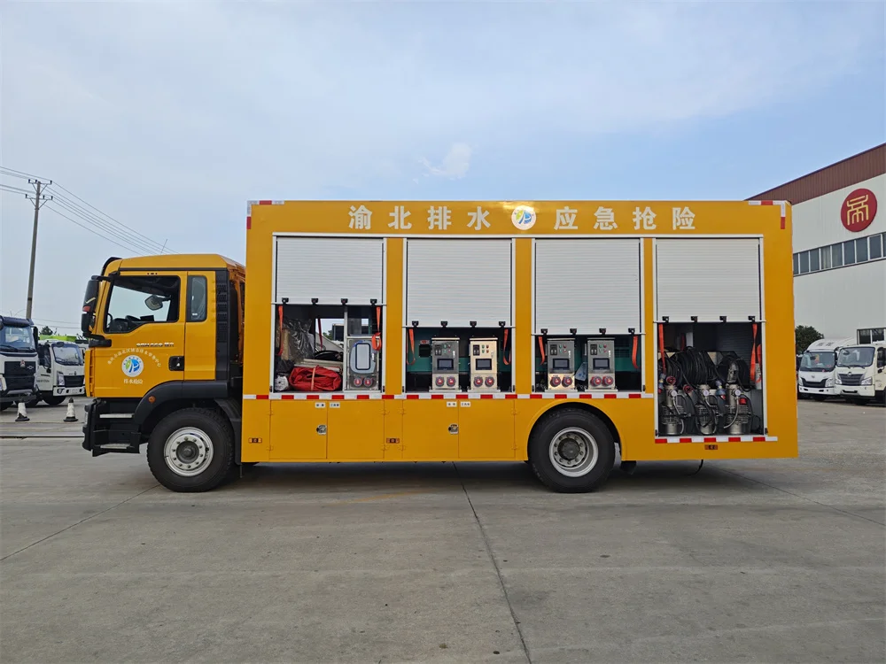 High quality Emergency Drainage Vehicle |Drainage Pump Truck for sale Drainage capacity 500-5000 per hour