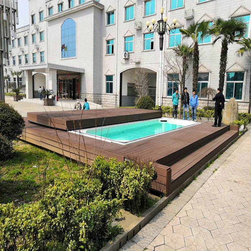 China ODM swimming pool water park movable pool covers swimming pool