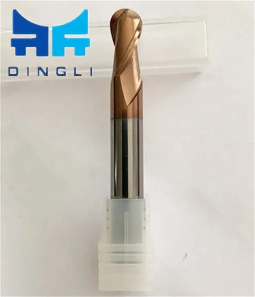 4 Flutes Ball Nose End Mill Milling Cutter Carbide Flat End Mill Cutters For CNC Router