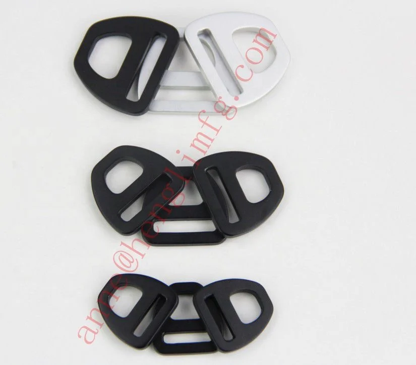 Triangle Metal Ring Hook Carabiner For Pet Dog Collar , Bag Parts