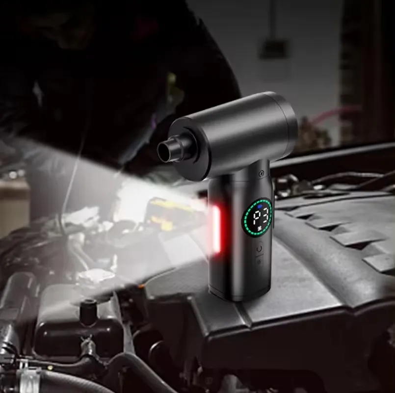 Handheld Powerful Wind Powerful Lighting Mobile Phone Charging Compression Cordless Blower Vacuum Cleaner