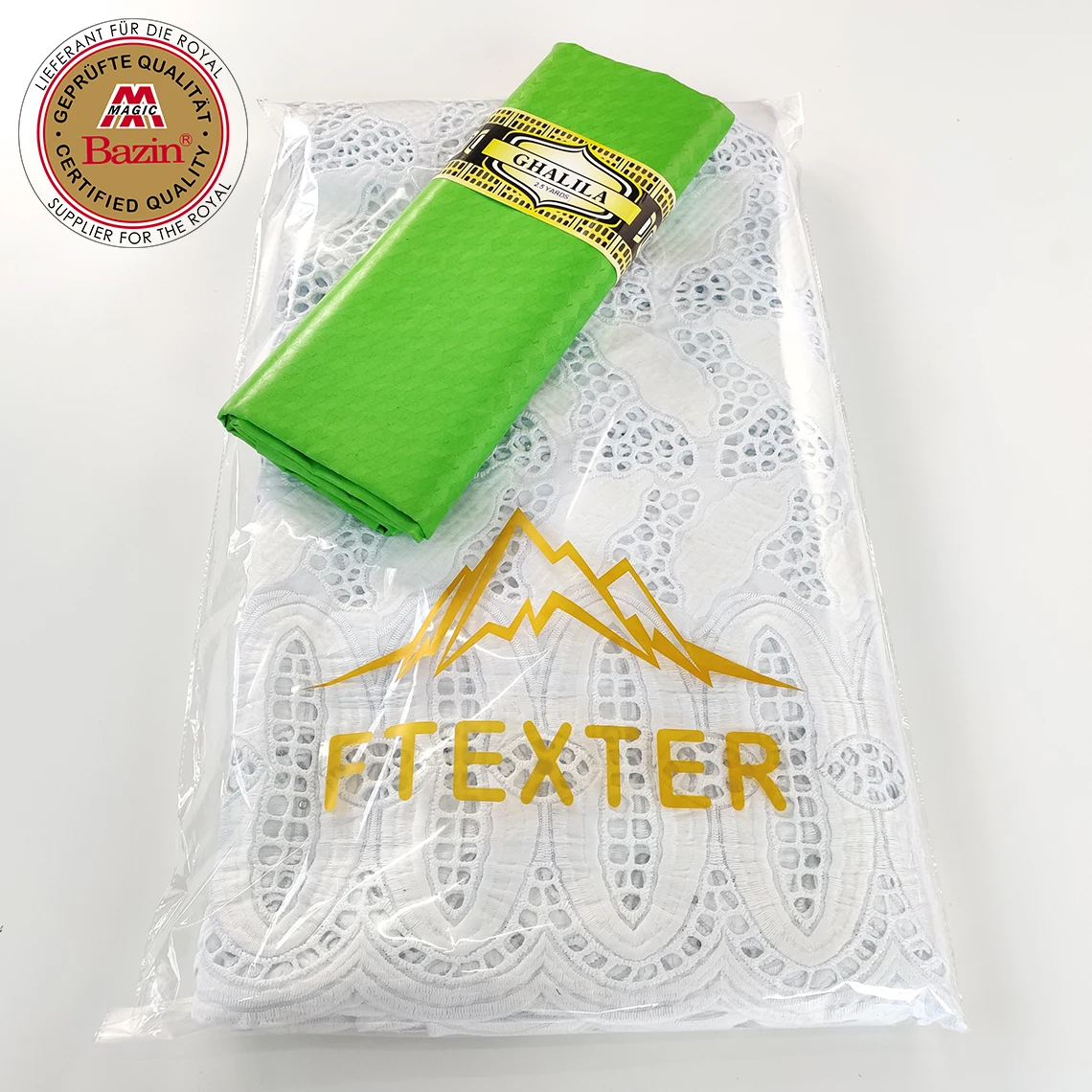 2,5 + 2,5 ярдов с чистая сухая кружева базен кружевной ткани 2020 в африканском стиле конго с вышитым индийская вечеринка платье кружевного материала