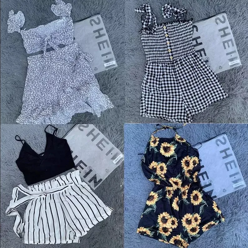 Брендовые женские платья в ассортименте, футболки, маленькие рубашки, брюки, юбки