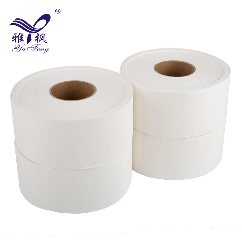 Ultra Cheapest Virgin Wood Pulp Paper Jumbo Roll 4 Roll Big Rolls