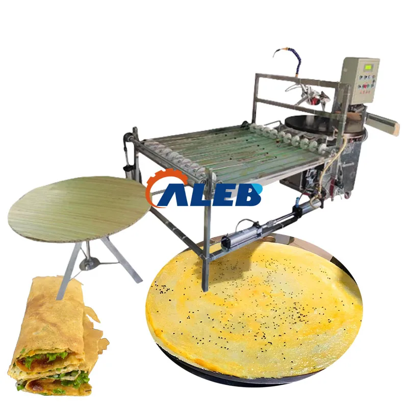 commercial labor-saving arabic flatbread making machine baked flat pancake maker