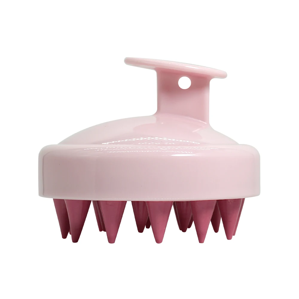 Hair Growth & Scalp Care Tools Scalp Silicon Head Hairbrush Scrubber Soft Silicone Bristles Hair Scalp Massage Shampoo Brush