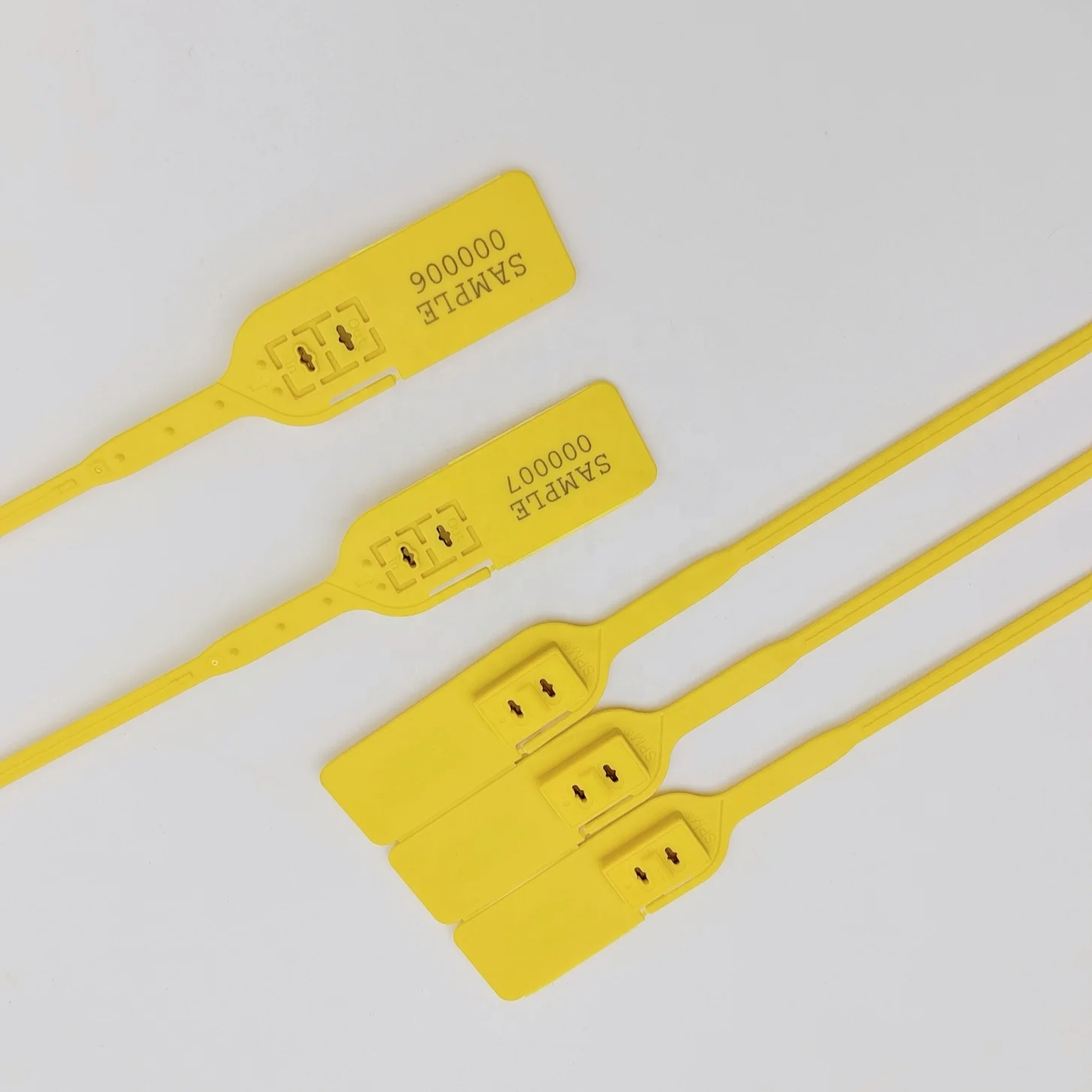 Metal Inserted Plastic Tamper Proof Seals Plastic Safety Seal for Tote Boxes