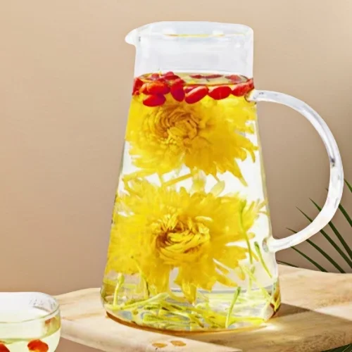 Wholesale Traditional Chinese Honeysuckle, Chrysanthemum, and Goji Berry Tea Bags  A Healthy Herbal Blend