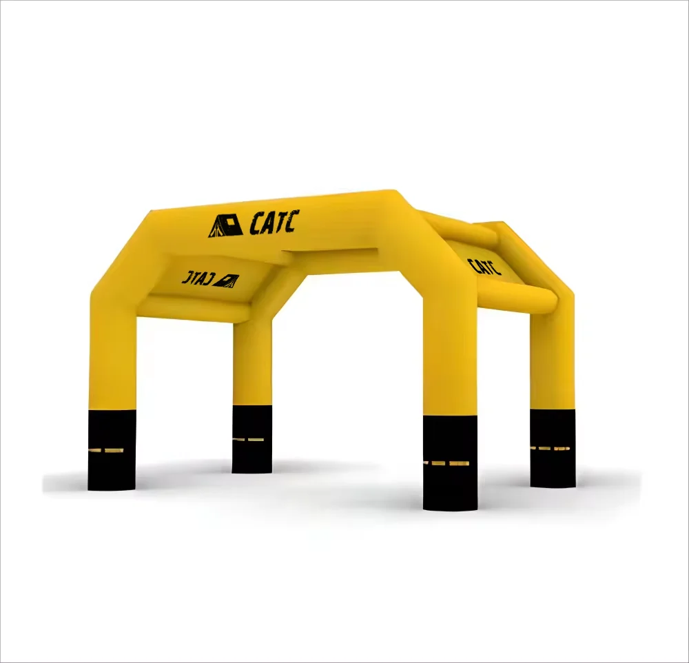 CATC Gate Race Display Sport Air Arch Recycle Custom Printed Logo Arch For Events Gazebo Promotional Advertising Inflatable Tent