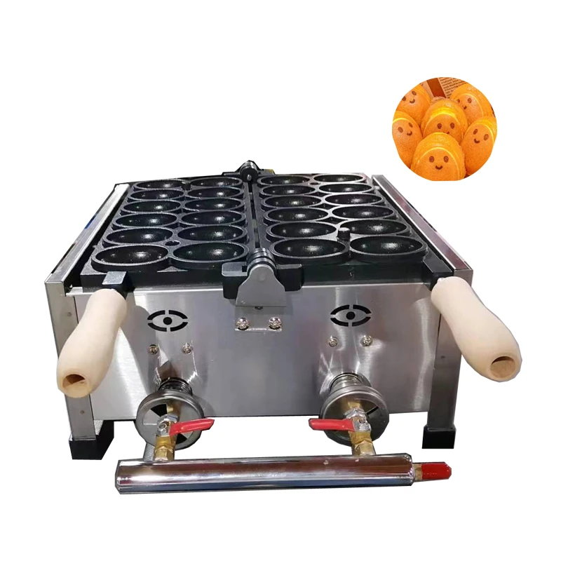 Commercial 12 Holes Egg Shaped Waffle Makers Waffle Making Machine Goose Egg Cake Machine Non-Stick