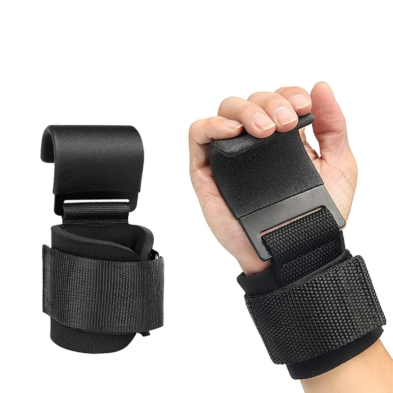 Pull up Weight Lifting Power Hook Gym Fitness Deadlift Powerlifting Hooks