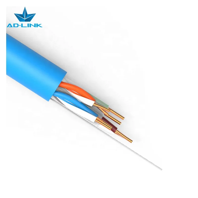 Manufacturer High-quality  Category 6 Unshielded Twisted Pairs  Network Cable Cat6-indoor-utp Cca