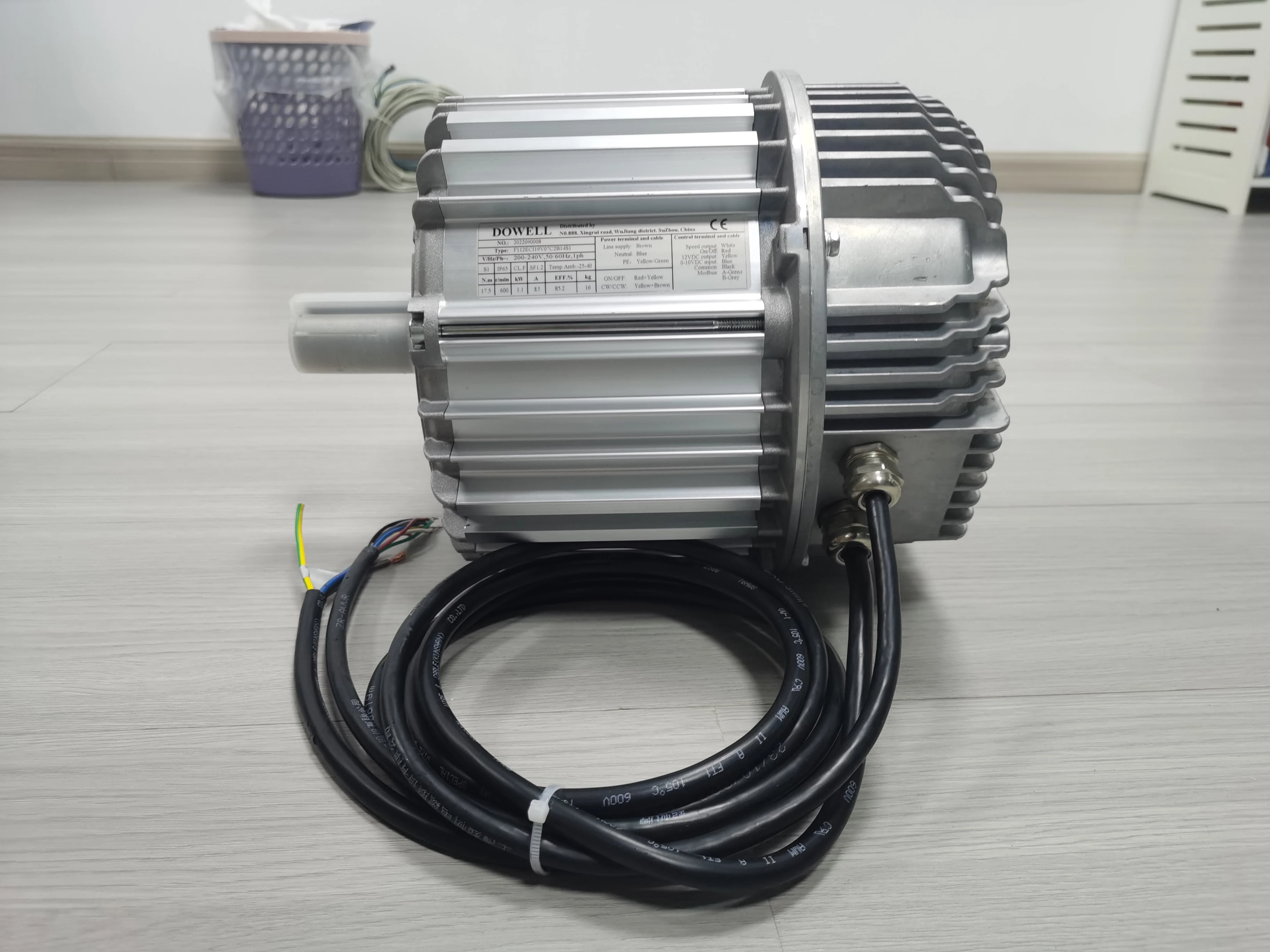 EC motor for axial fan EC motor of variable speed control EC motor for inverter built-in type