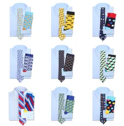 Gift Set Custom Matching Tie And Sock For Men