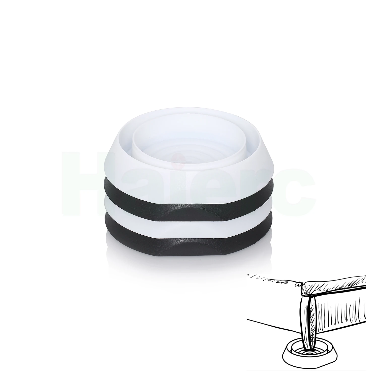 Haierc High Quality Bed Bug Trap Interceptor Climbup Bed Bugs Control
