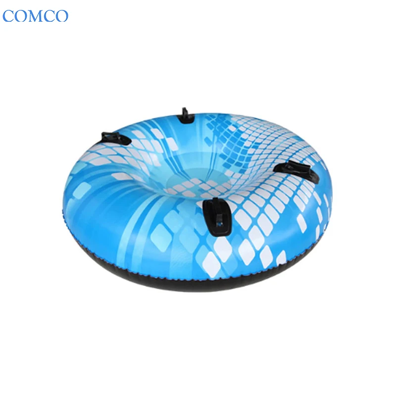 Direct Factory Custom Design Snow Tube Durable Rigid PVC Inflatable Sleds Snow Tubes Winter Outdoor Fun Toy