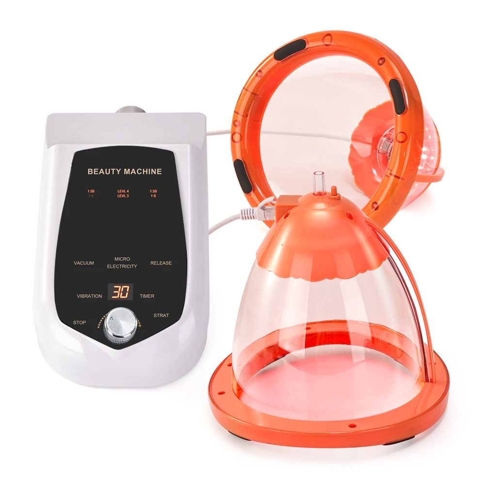 electric ems vacuum cupping therapy butt lifting enhancement 18cm XL cup breast buttocks enlargement lift machine