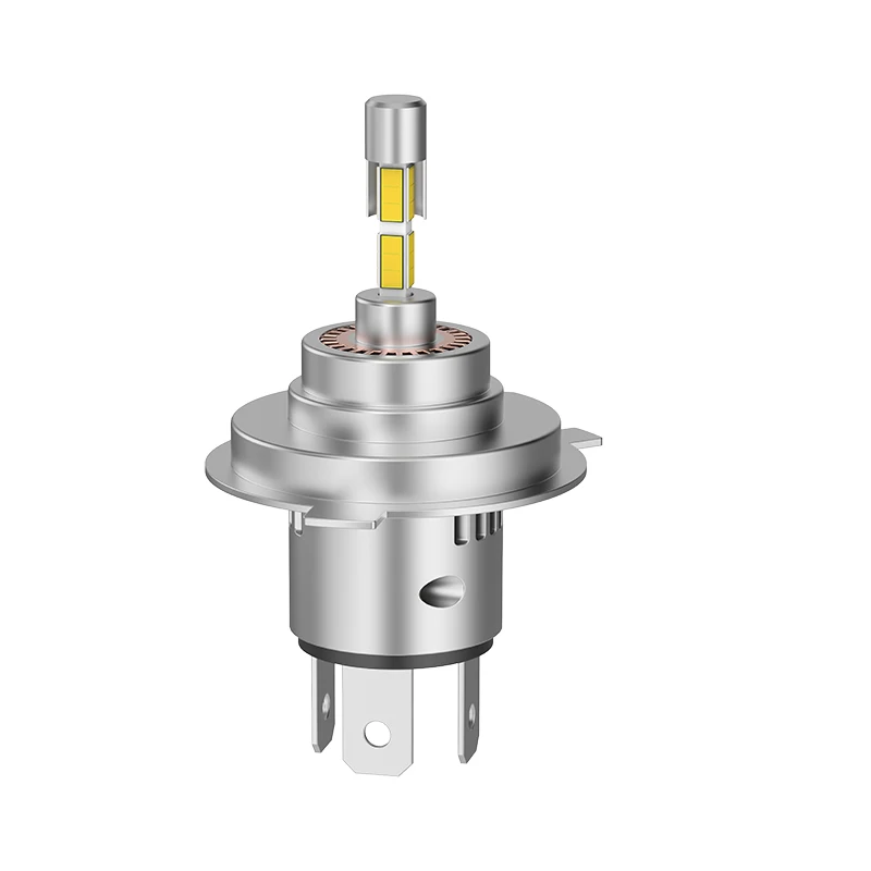 High Performance H4 Mini LED Headlight 50W 6000LM Super Bright Headlight Bulb For Benz BMW Hyundai Honda Nissan