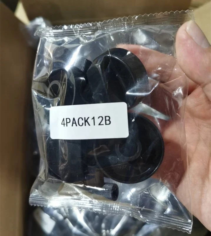 4Pack12B ручка управления плитой 4 шт. универсальная черная плитой/духовкой с 12 адаптерами