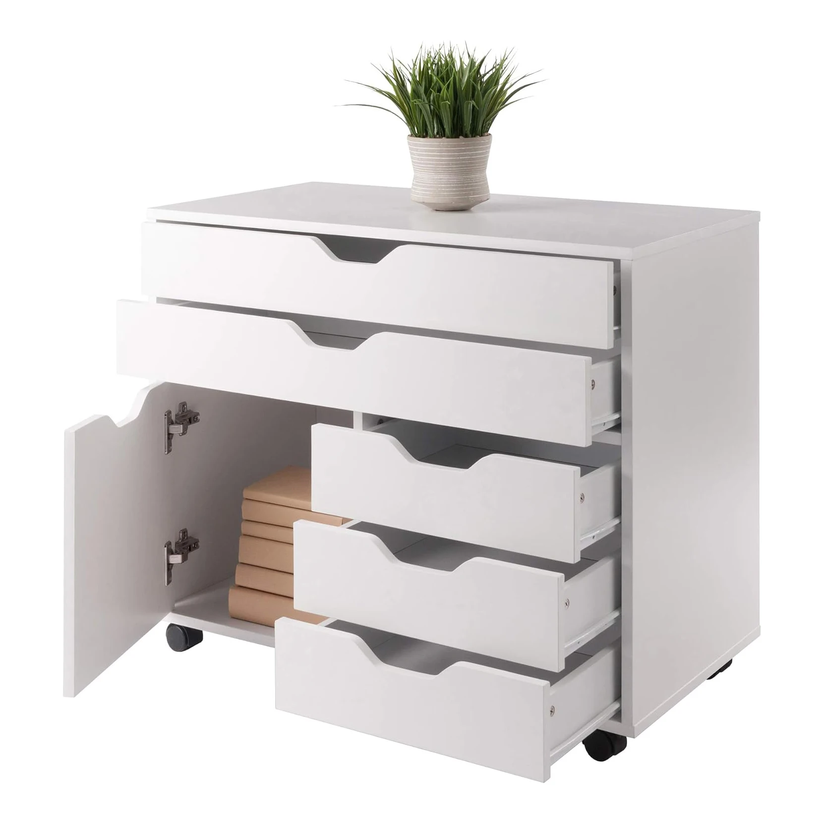 Wholesale Storage Cabinet Wooden Black Towel Organizer White Standing Cabinet Cabinet for Living Room Kitchen with wheels