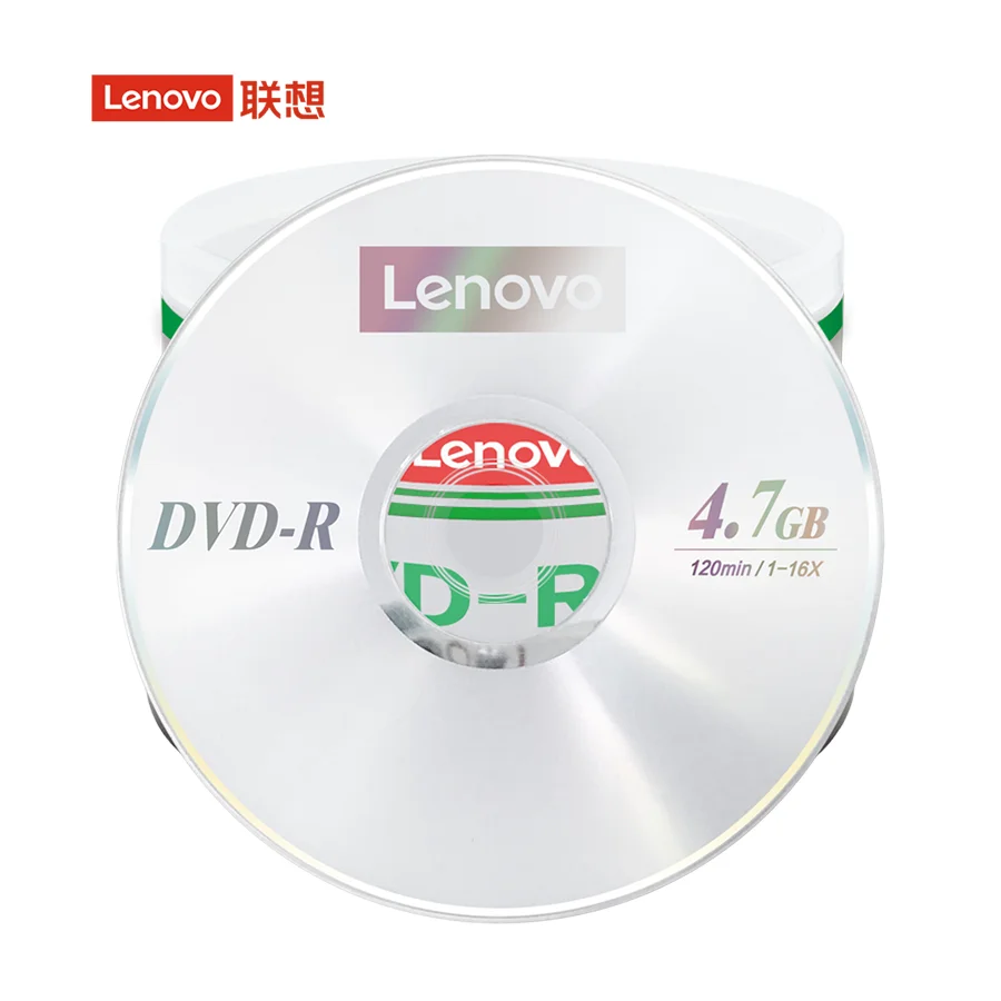 Новые разработанные Оригинальные лицензированные диски 16x Dvd-r 4,7g для Lenovo