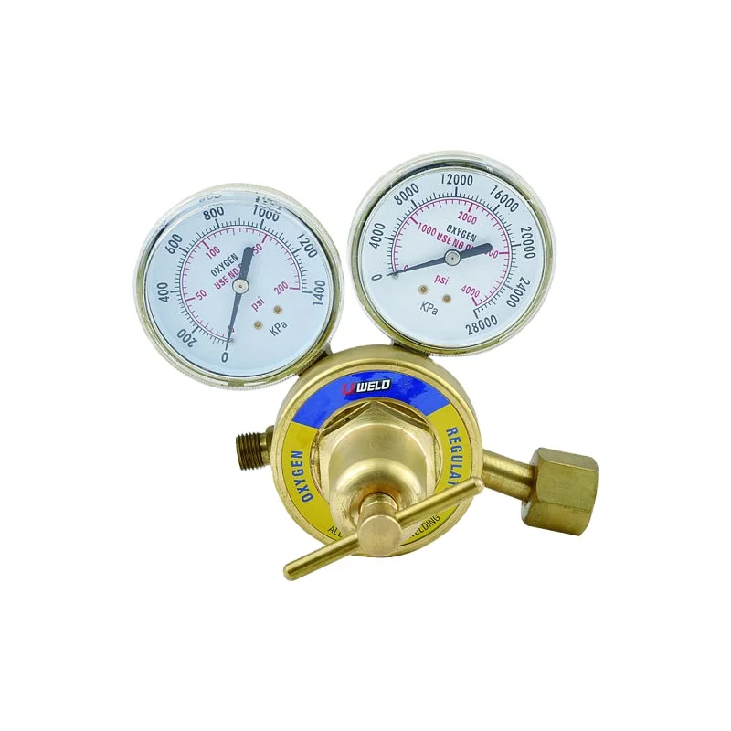 UWELD Gas Regulator for Welding and Cutting Use Gas Cylinder Welding Gauge