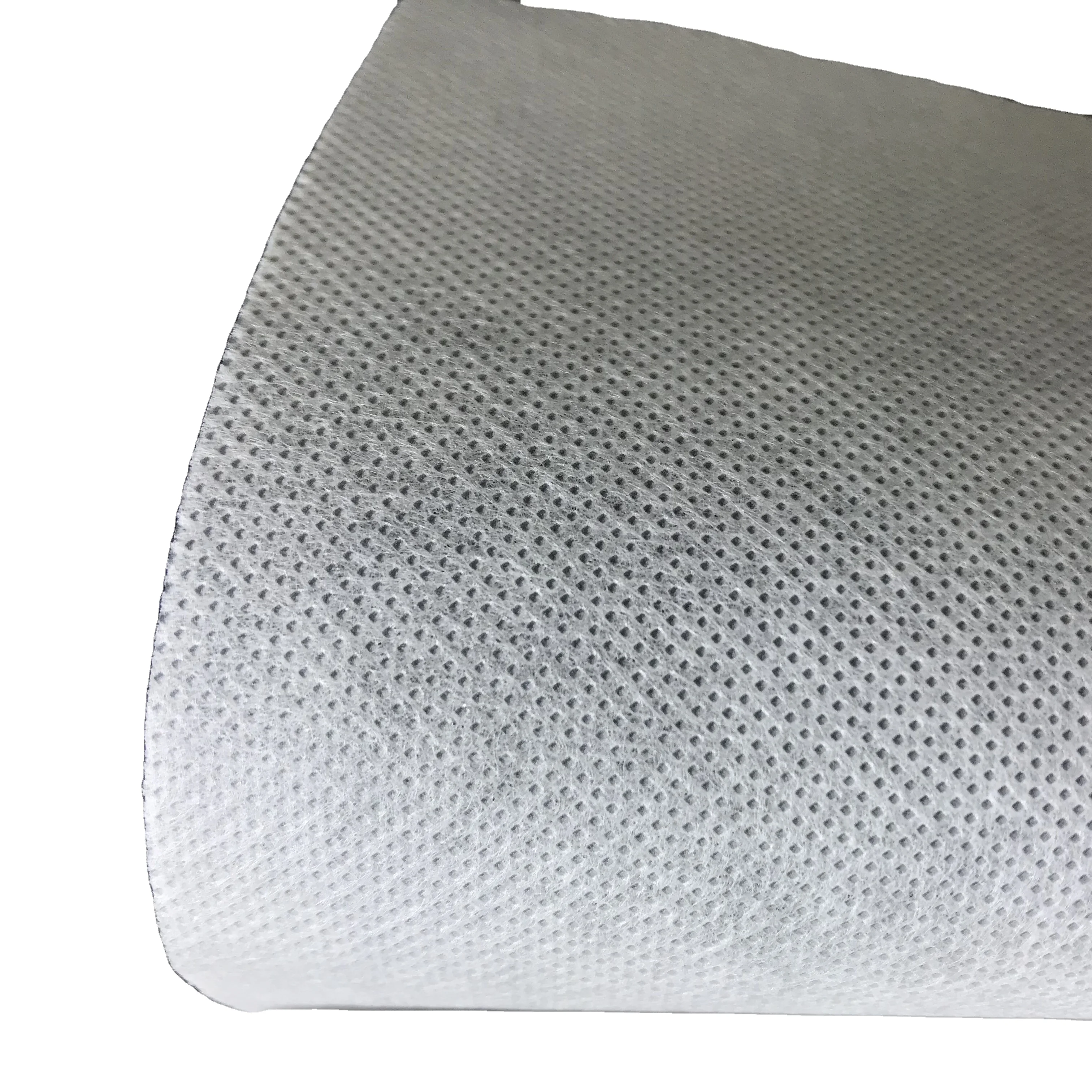 Hualun suppliers wholesale non woven fabrics 70gsm non-woven pp spunbond nonwoven fabric Ready to Ship
