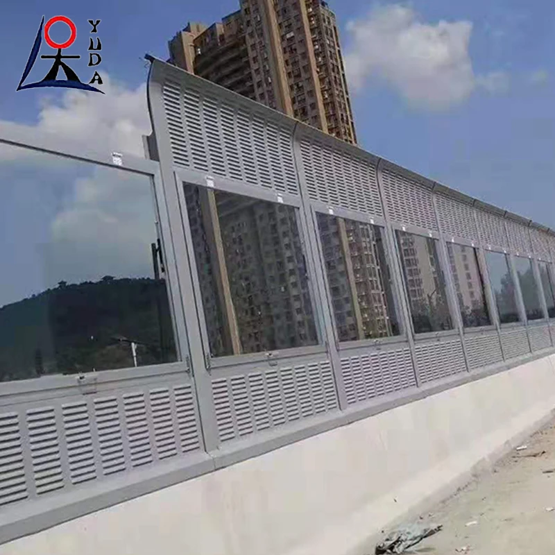 Traffic highway noise barrier walls reduction sound barrier soundproof screen fence