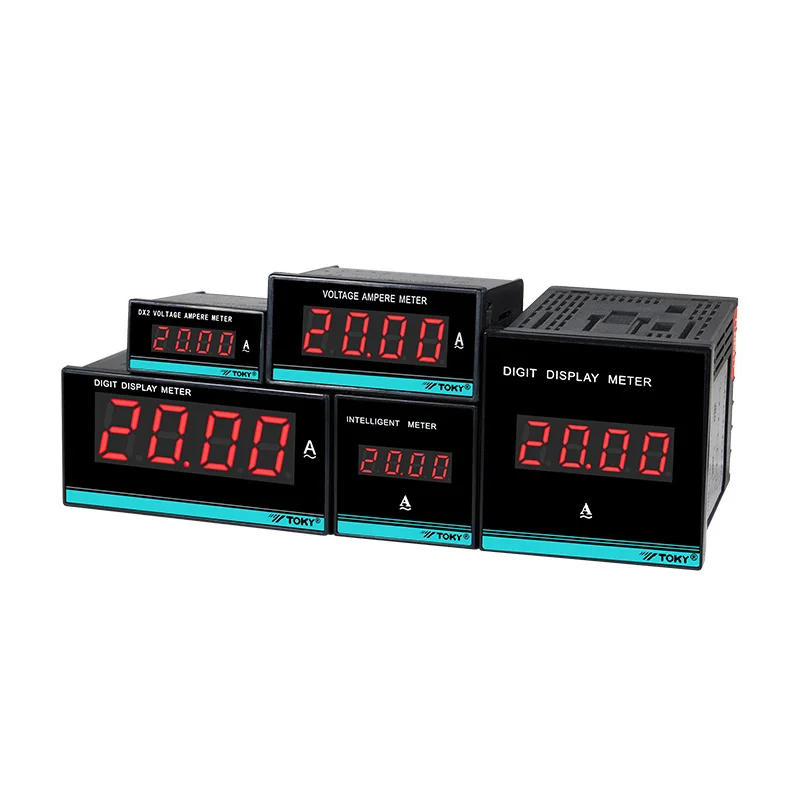 Low MOQ AC 220V 50Hz Digital Ampere And Volt Meter Analogue Voltmeter