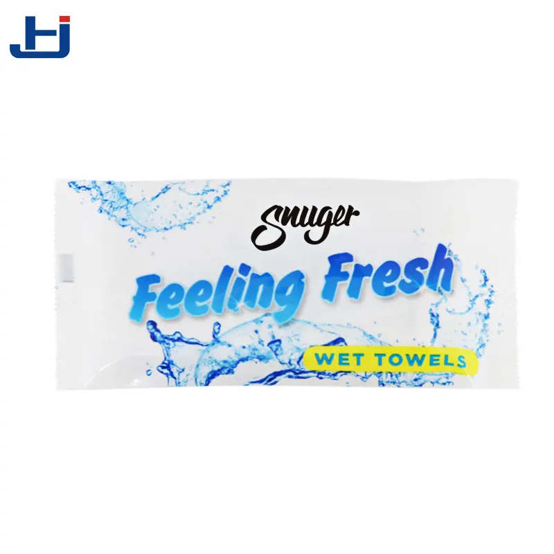Одноразовое освежающее мини-полотенце для рук из хлопка
