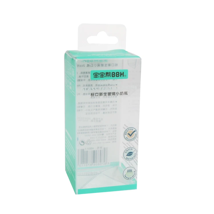 Baili Pack Manufacturer With Printing Clear PVC Packaging Transparent PET Boxes