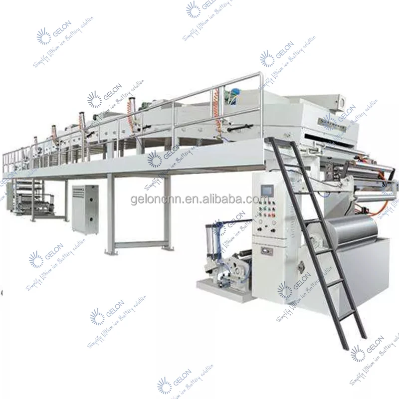Precision Single Layer Slot Die Coating Machine Lithium Battery Production Line