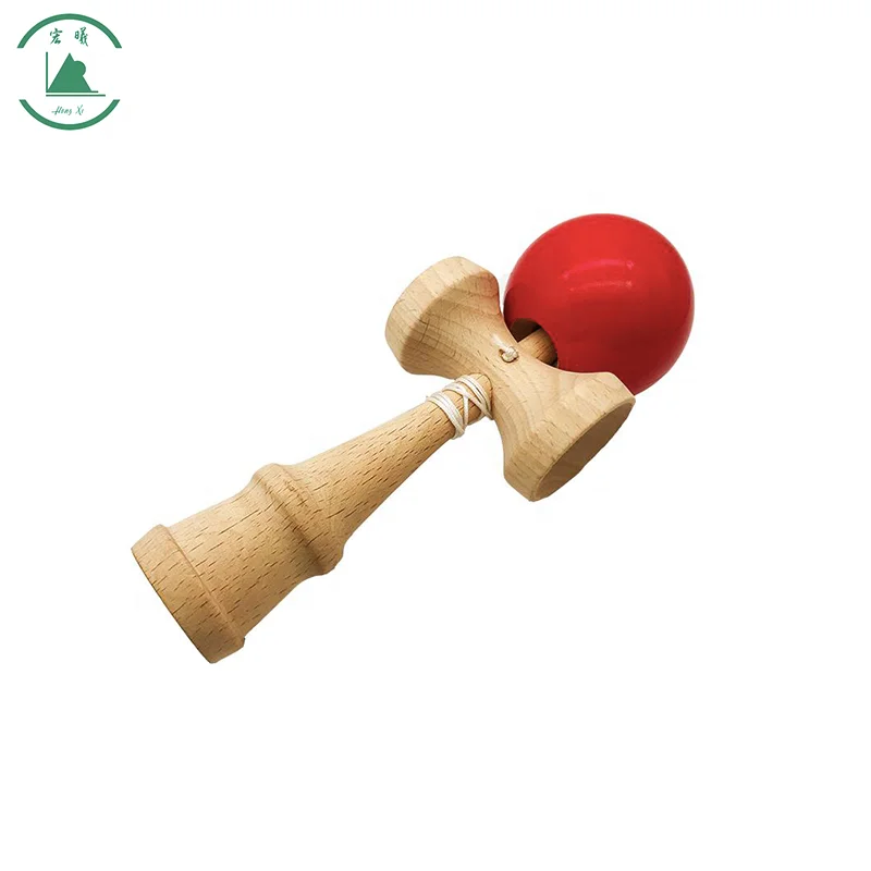 Factory Direct Wooden Kendama Toys Japanese sword wood ball Kendama  Bamboo Kendama Toys