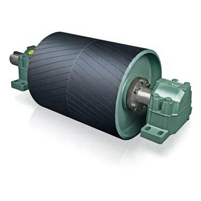 Steel Pipe drive pulleys for grain transport belt conveyor