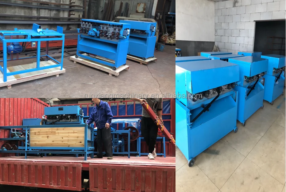 Wood bamboo toothpick making machine to manufacture food skewer