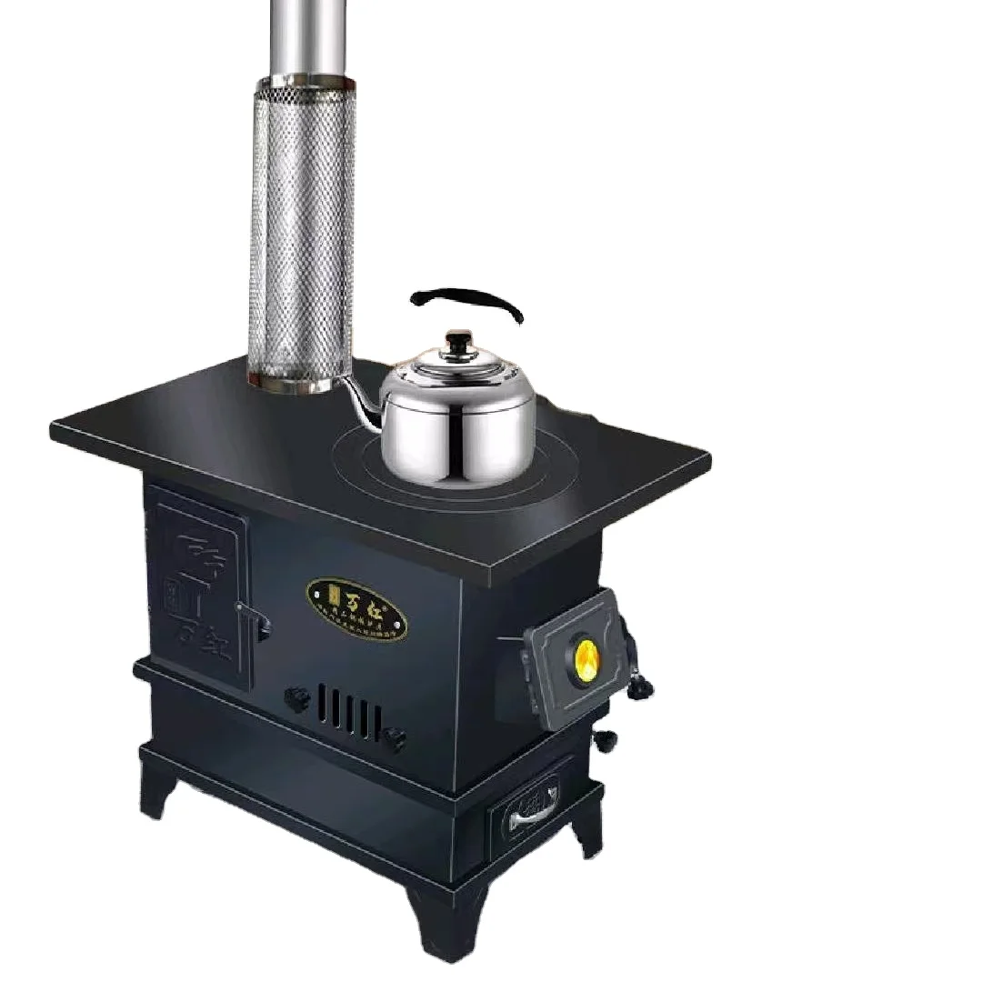 Indoor Household Thickened Steel Plate Firewood Stove Burning Coal Heater
