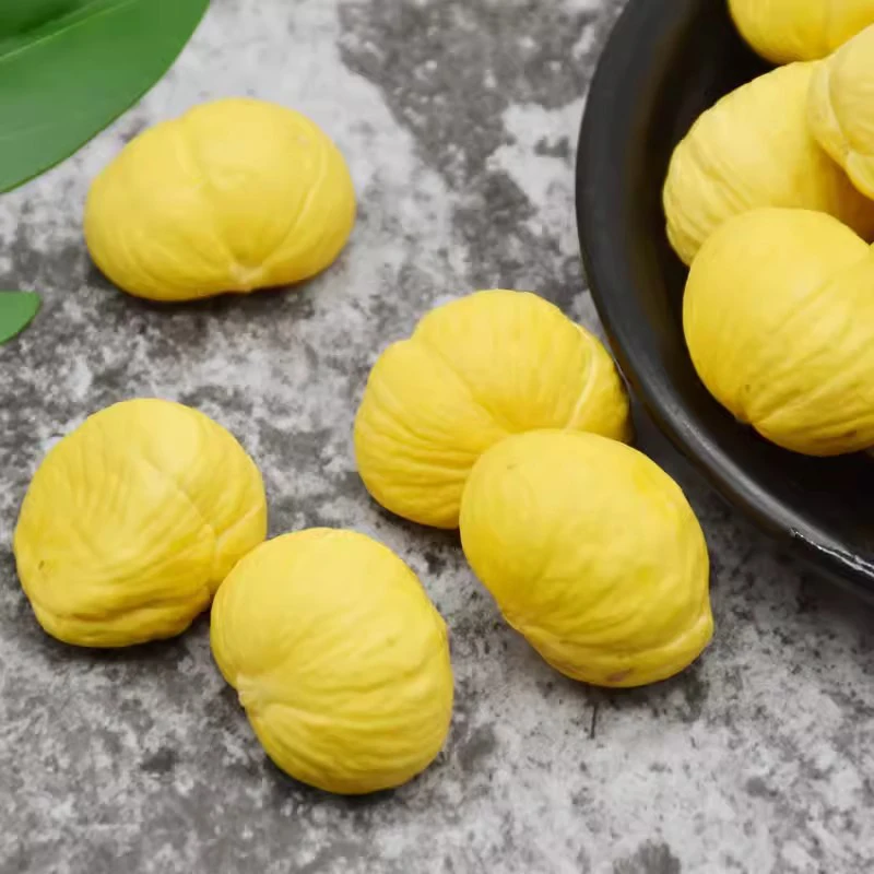 Changli cheap price chineses fresh chestnut Vacuum packed peeld chestnuts