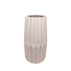 China Factory one direct Eco dolomite modern crafts flower vase porcelain modern cremic for home decorations