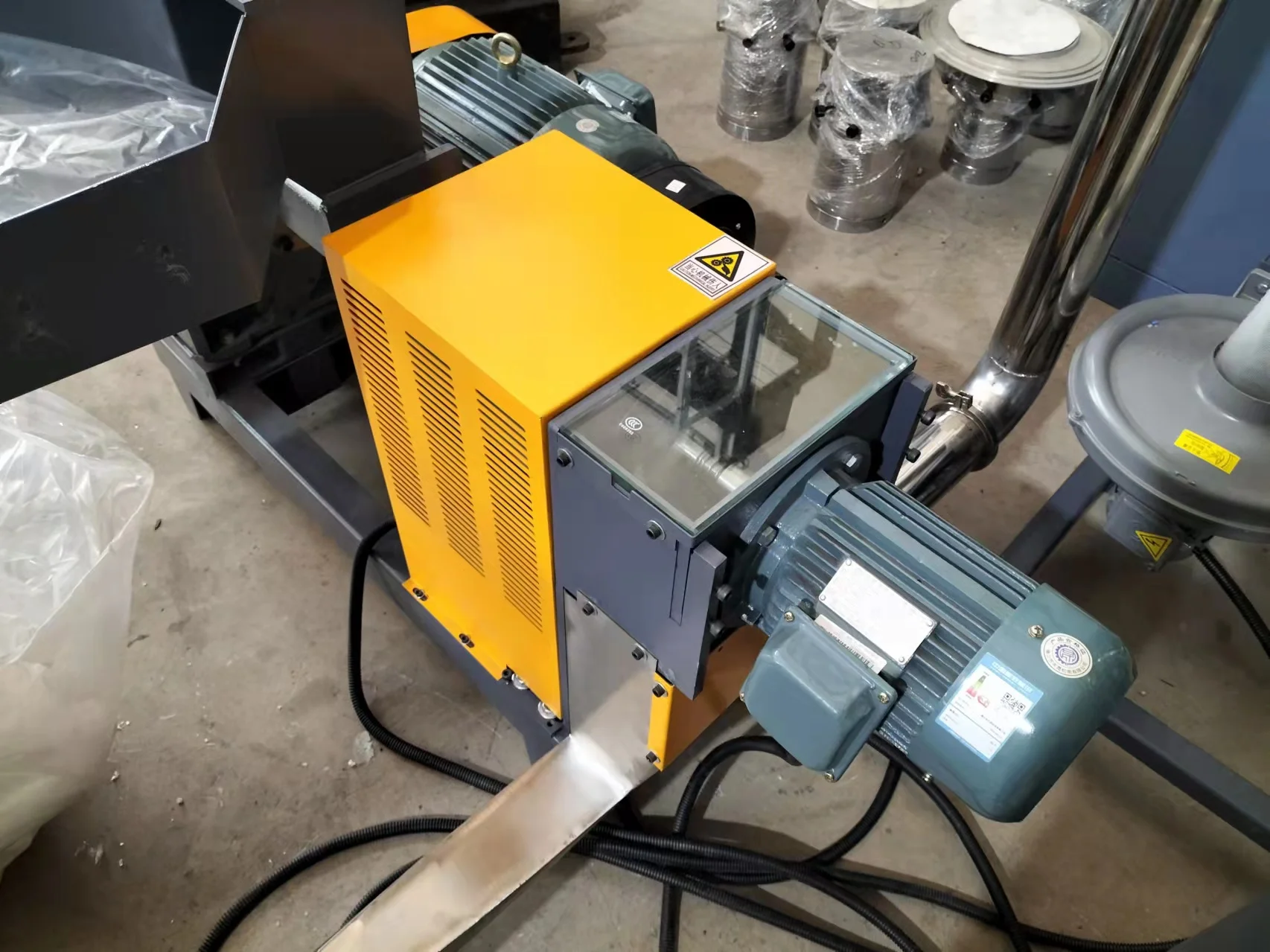 Машина для переработки пластиковых гранул, Полиэтиленовая или биоразлагаемая пленка/пакеты