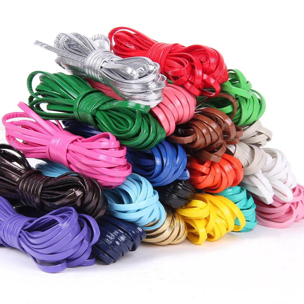 Cotton Wax PU Four Layer Pressure Strip Soft Leather Woven Imitation Bracelet Necklace Rope Cord