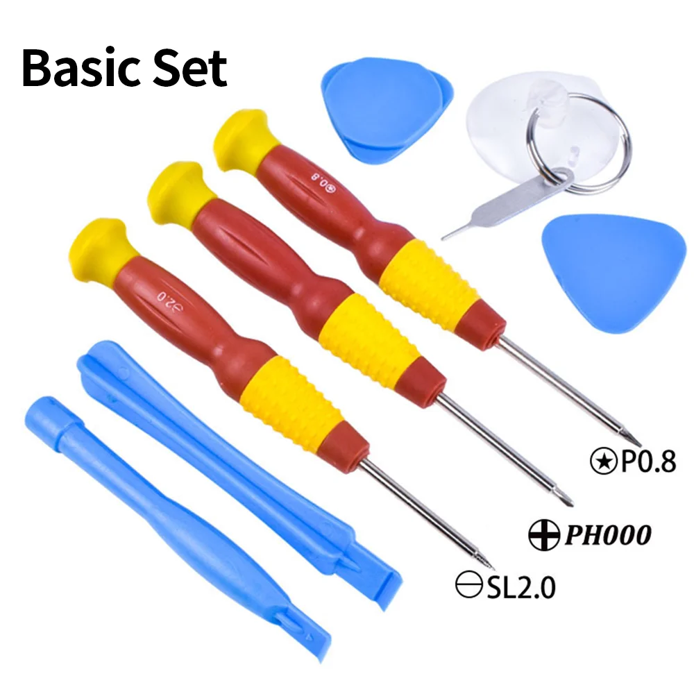 INNO 6/8 In 1 Computer & Phone Repair Kit Mini Precision Screwdriver Set Opening Pry Set