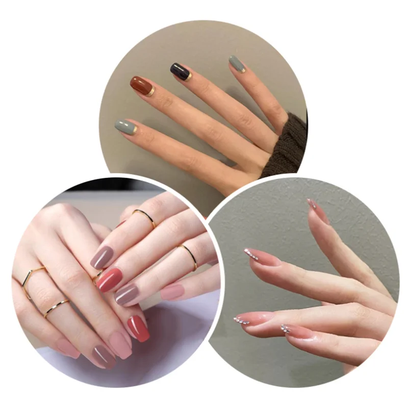 2022 Nail Art Gel Polish For Nails French Tip Manicure Gel Varnish Enamel Lacquer Color OEM Logo UV LED Nail Gel Polish