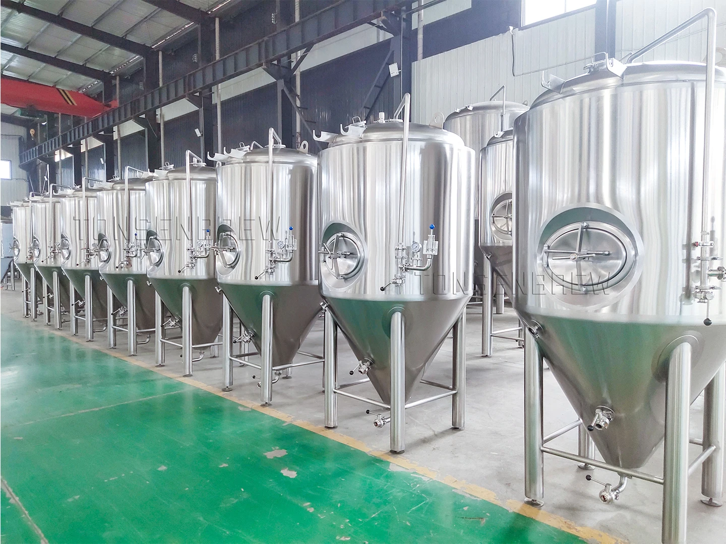 micro beer fermenting equipment stainless steel fermentation tank 100L 200L 300L 500L for industrial beer brewing brewery