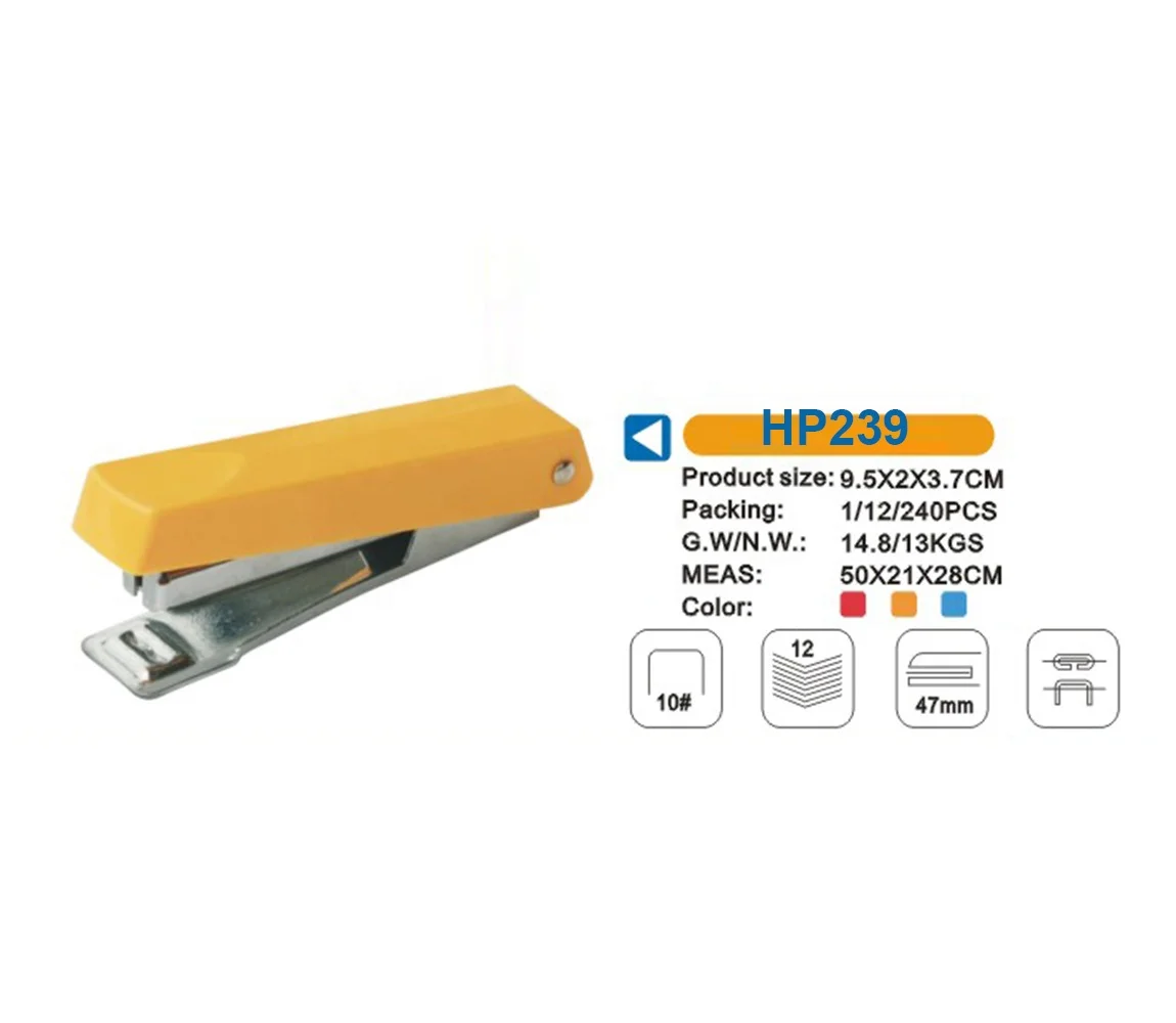 Deli Economical Metal Heavy Duty Stapler Uses No. 24/6&26/6 Staples Office Stationery Supplies